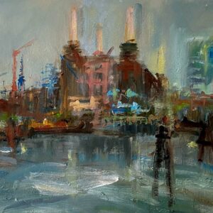 Battersea Power Station Painting
