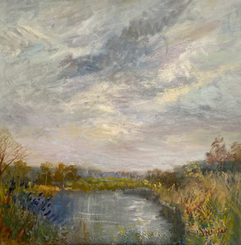 Barnes Wetlands Landscape Painting