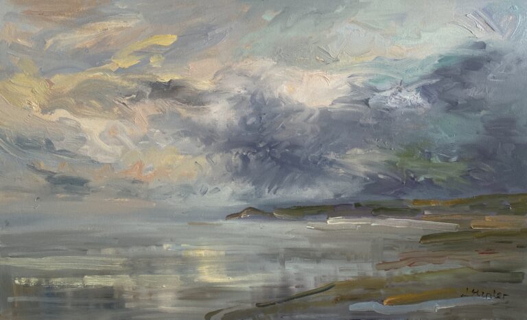 Scottish Islands Seascape Painting